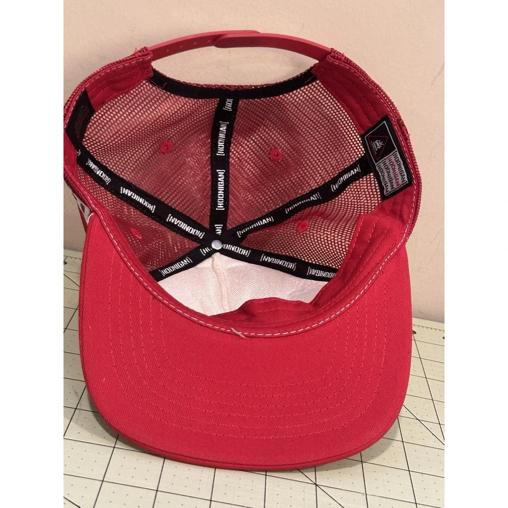 Vintage Hoonigan Chopsticks Red Mesh‎ Trucker SnapBack Hat